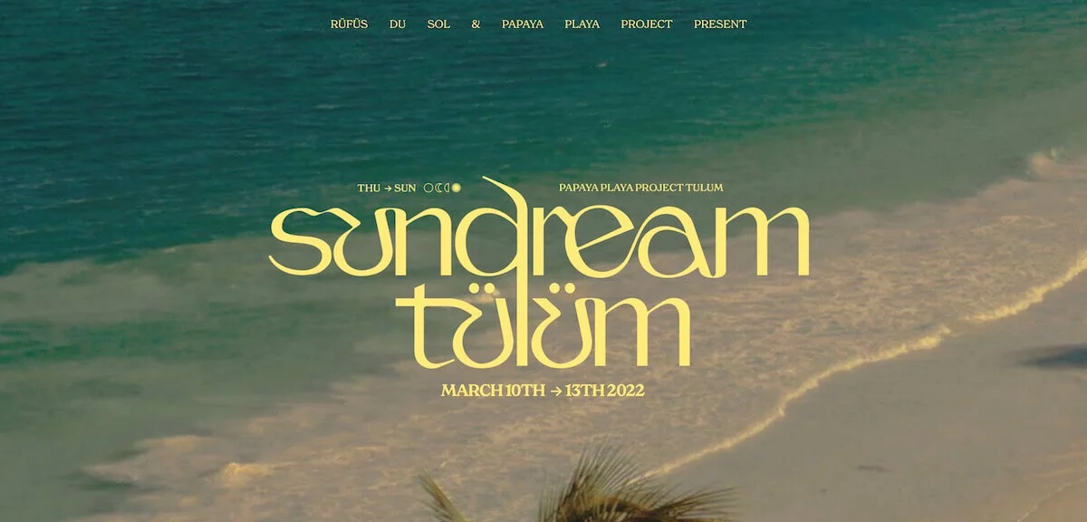 best tulum music festivals sundream